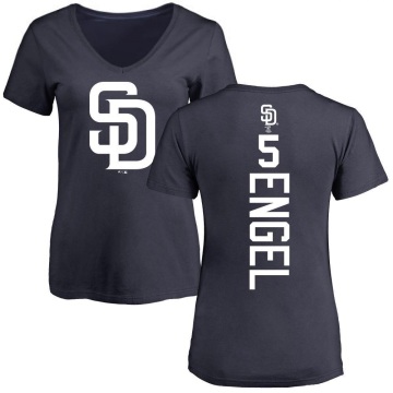 Women's Adam Engel Backer Slim Fit T-Shirt - Navy