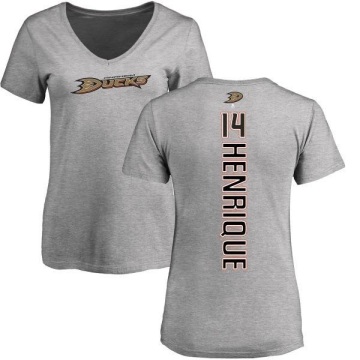 Women's Adam Henrique Backer T-Shirt - Ash