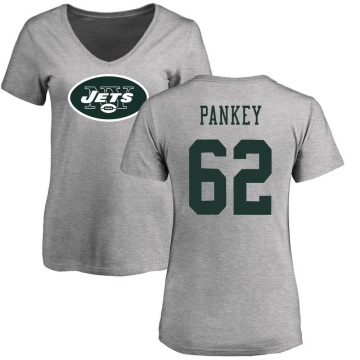 Women's Adam Pankey Name & Number Slim Fit T-Shirt - Ash