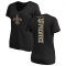 Women's Adam Prentice Backer Slim Fit T-Shirt - Black