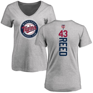 Women's Addison Reed Backer Slim Fit T-Shirt - Ash