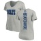 Women's Adetomiwa Adebawore Backer V-Neck T-Shirt - Ash