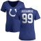 Women's Adetomiwa Adebawore Name & Number Slim Fit T-Shirt - Royal