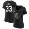 Women's Adin Hill 2023 Stanley Cup Final Name & Number V-Neck T-Shirt - Black