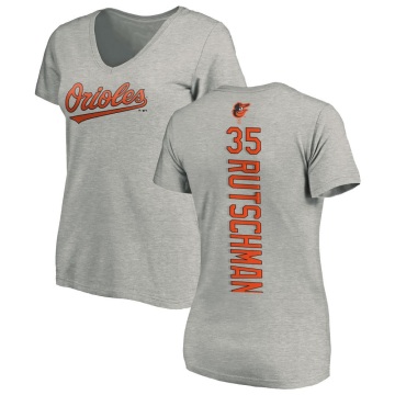 Women's Adley Rutschman Backer Slim Fit T-Shirt - Ash