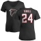Women's A.J. Terrell Name & Number Slim Fit T-Shirt - Black