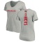 Women's Akiem Hicks Backer V-Neck T-Shirt - Ash