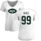Women's Al Woods Name & Number Slim Fit T-Shirt - White