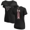 Women's Albert Huggins Backer Slim Fit T-Shirt - Black