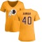 Women's Alex Armah Name & Number Slim Fit T-Shirt - Gold