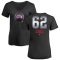 Women's Alex Call Midnight Mascot V-Neck T-Shirt - Black