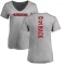 Women's Alex Mack Backer V-Neck T-Shirt - Ash