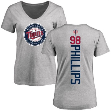 Women's Alex Phillips Backer Slim Fit T-Shirt - Ash