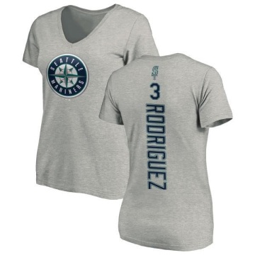 Women's Alex Rodriguez Backer Slim Fit T-Shirt - Ash