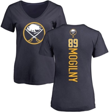 Women's Alexander Mogilny Backer T-Shirt - Navy
