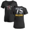 Women's Alika Williams Midnight Mascot V-Neck T-Shirt - Black