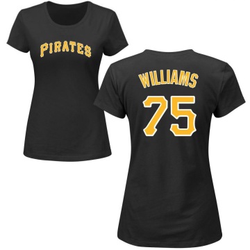 Women's Alika Williams Name & Number T-Shirt - Black