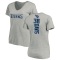 Women's Alonzo Davis Backer V-Neck T-Shirt - Ash