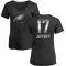 Women's Alshon Jeffery Midnight Mascot T-Shirt - Black