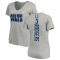 Women's Amari Rodgers Backer V-Neck T-Shirt - Ash