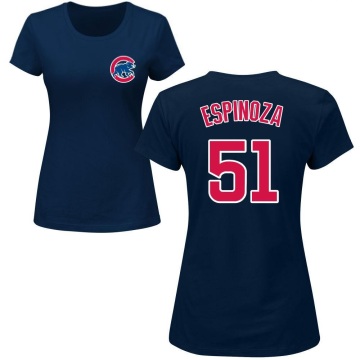 Women's Anderson Espinoza Name & Number T-Shirt - Navy