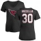 Women's Andre Baccellia Name & Number Slim Fit T-Shirt - Black