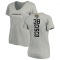 Women's Andre Cisco Backer V-Neck T-Shirt - Ash