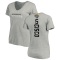 Women's Andre Cisco Backer V-Neck T-Shirt - Ash