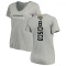 Women's Andre Cisco Backer V-Neck T-Shirt - Ash