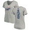 Women's Andre Ethier Backer Slim Fit T-Shirt - Ash