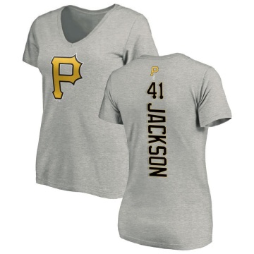 Women's Andre Jackson Backer Slim Fit T-Shirt - Ash