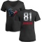 Women's Andre Johnson Midnight Mascot T-Shirt - Black