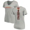 Women's Andrei Iosivas Backer V-Neck T-Shirt - Ash