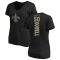 Women's Andrew Dowell Backer Slim Fit T-Shirt - Black