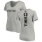 Women's Andrew Dowell Backer V-Neck T-Shirt - Ash