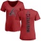 Women's Andrew Saalfrank Backer Slim Fit T-Shirt - Red
