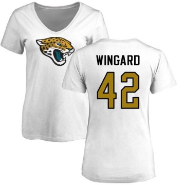 Women's Andrew Wingard Name & Number Slim Fit T-Shirt - White