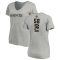 Women's Anfernee Orji Backer V-Neck T-Shirt - Ash