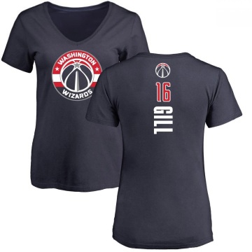 Women's Anthony Gill Backer T-Shirt - Navy