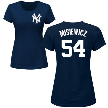Women's Anthony Misiewicz Name & Number T-Shirt - Navy