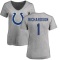 Women's Anthony Richardson Name & Number Slim Fit T-Shirt - Ash