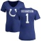 Women's Anthony Richardson Name & Number Slim Fit T-Shirt - Royal