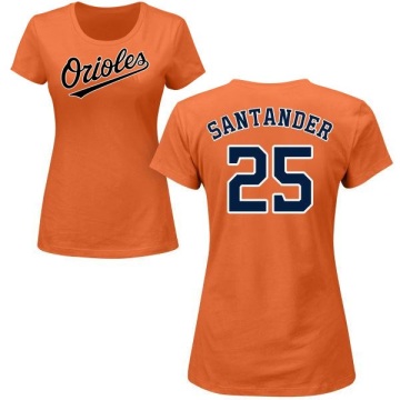Women's Anthony Santander Name & Number T-Shirt - Orange