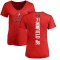 Women's Antoine Winfield Jr. Backer Slim Fit T-Shirt - Red