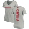 Women's Antoine Winfield Jr. Backer V-Neck T-Shirt - Ash