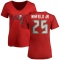 Women's Antoine Winfield Jr. Name & Number Slim Fit T-Shirt - Red