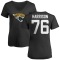 Women's Anton Harrison Name & Number Slim Fit T-Shirt - Black