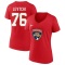 Women's Anton Levtchi 2023 Stanley Cup Final Name & Number V-Neck T-Shirt - Red