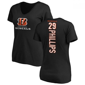 Women's Antonio Phillips Backer Slim Fit T-Shirt - Black