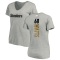 Women's Armon Watts Backer V-Neck T-Shirt - Ash